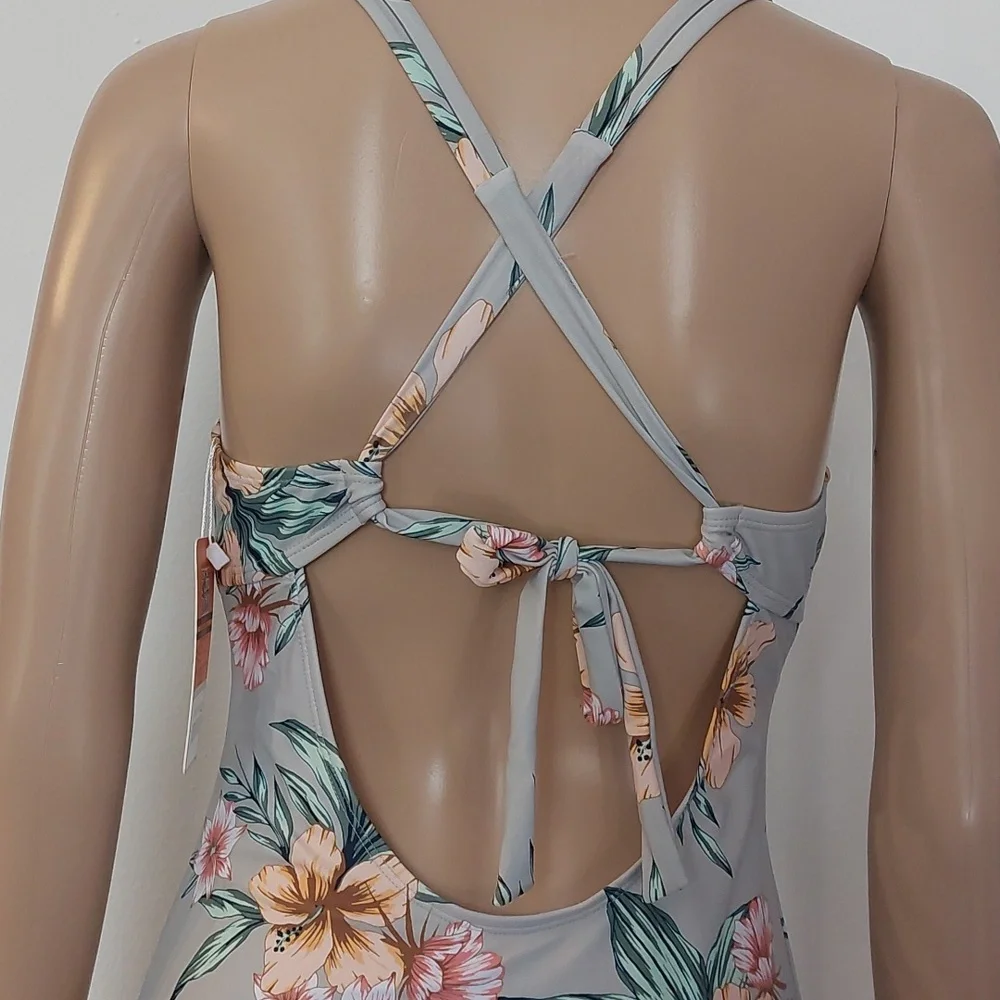 Shekini swimwear floral women's one piece Size S‎